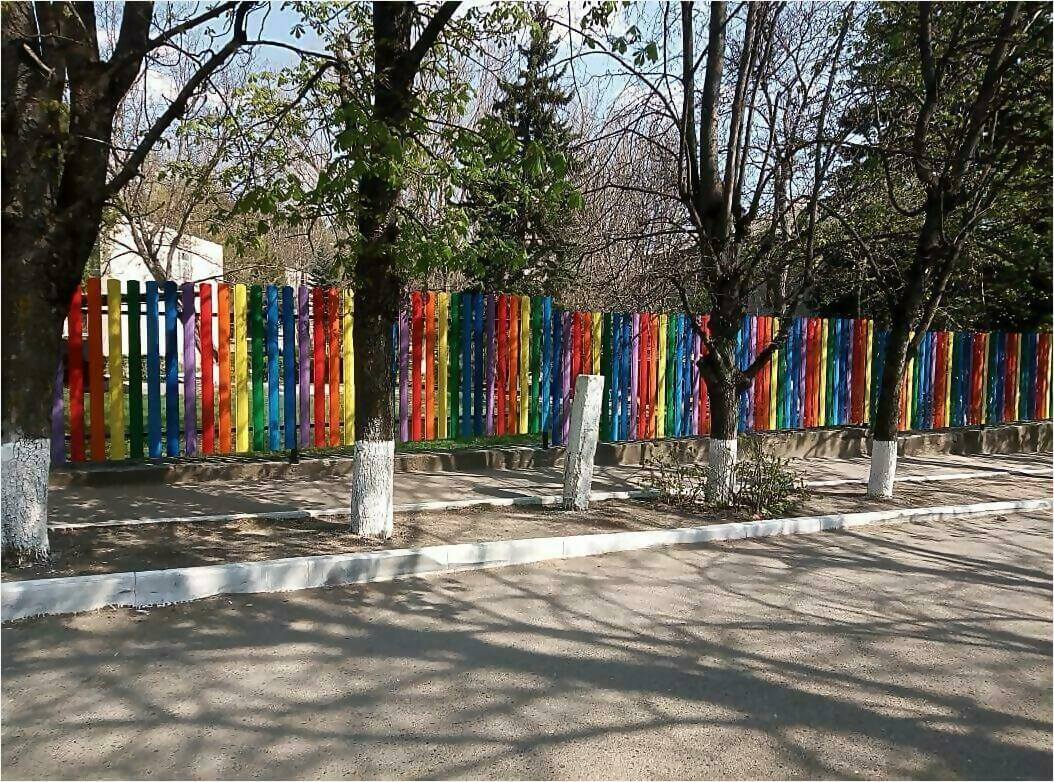 забор из штакетника 110м фото5 в Брянске