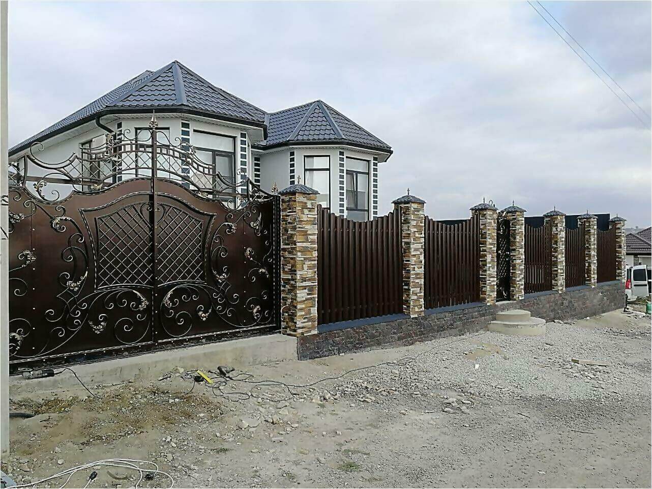 забор из штакетника 110м фото4 в Брянске
