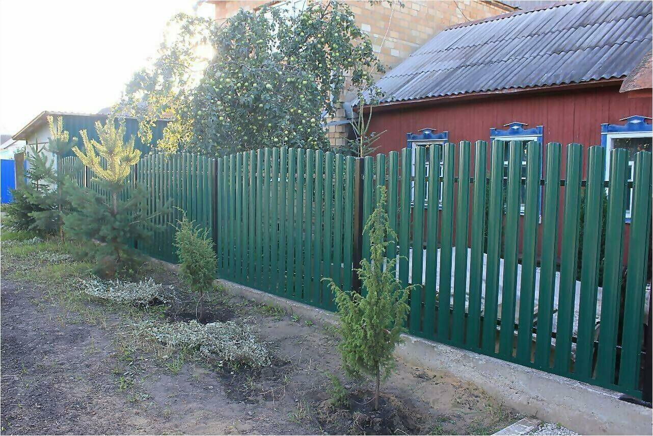 Забор из штакетника 60м фото1 в Брянске