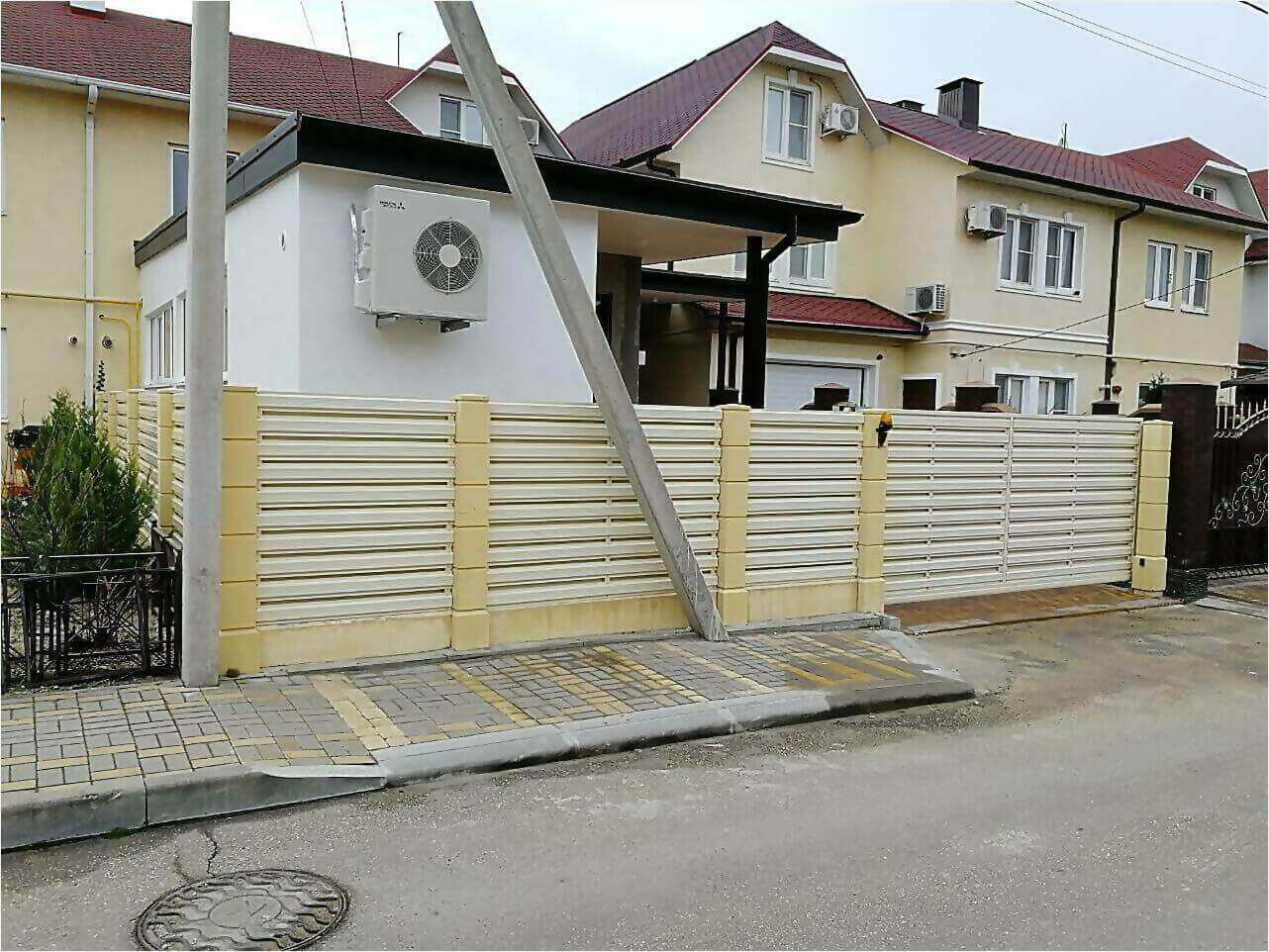 забор из штакетника 70м фото4 в Брянске