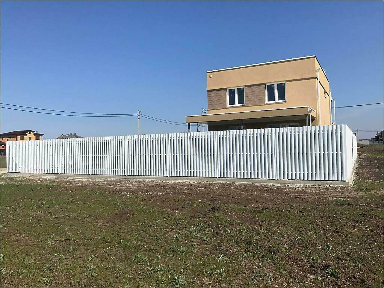забор из штакетника 95м фото4 в Брянске