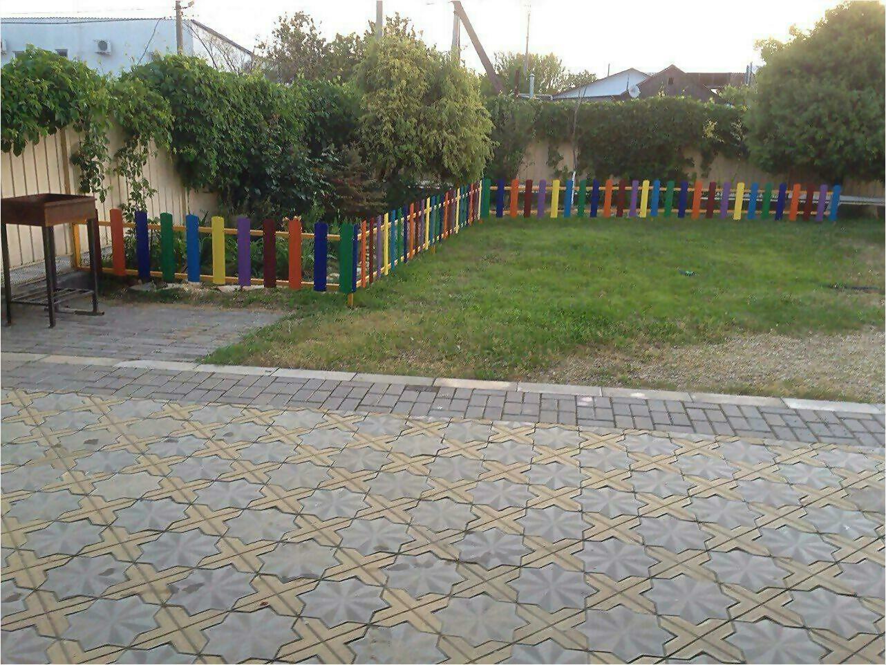 забор из штакетника 9м фото2 в Брянске