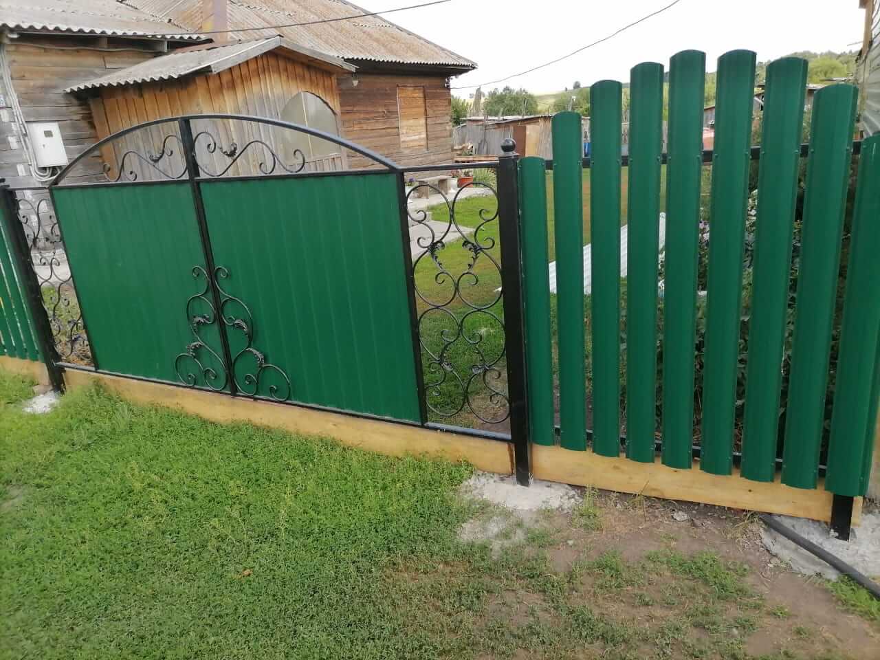 забор из штакетника Зеленый Мох фото7 в Брянске