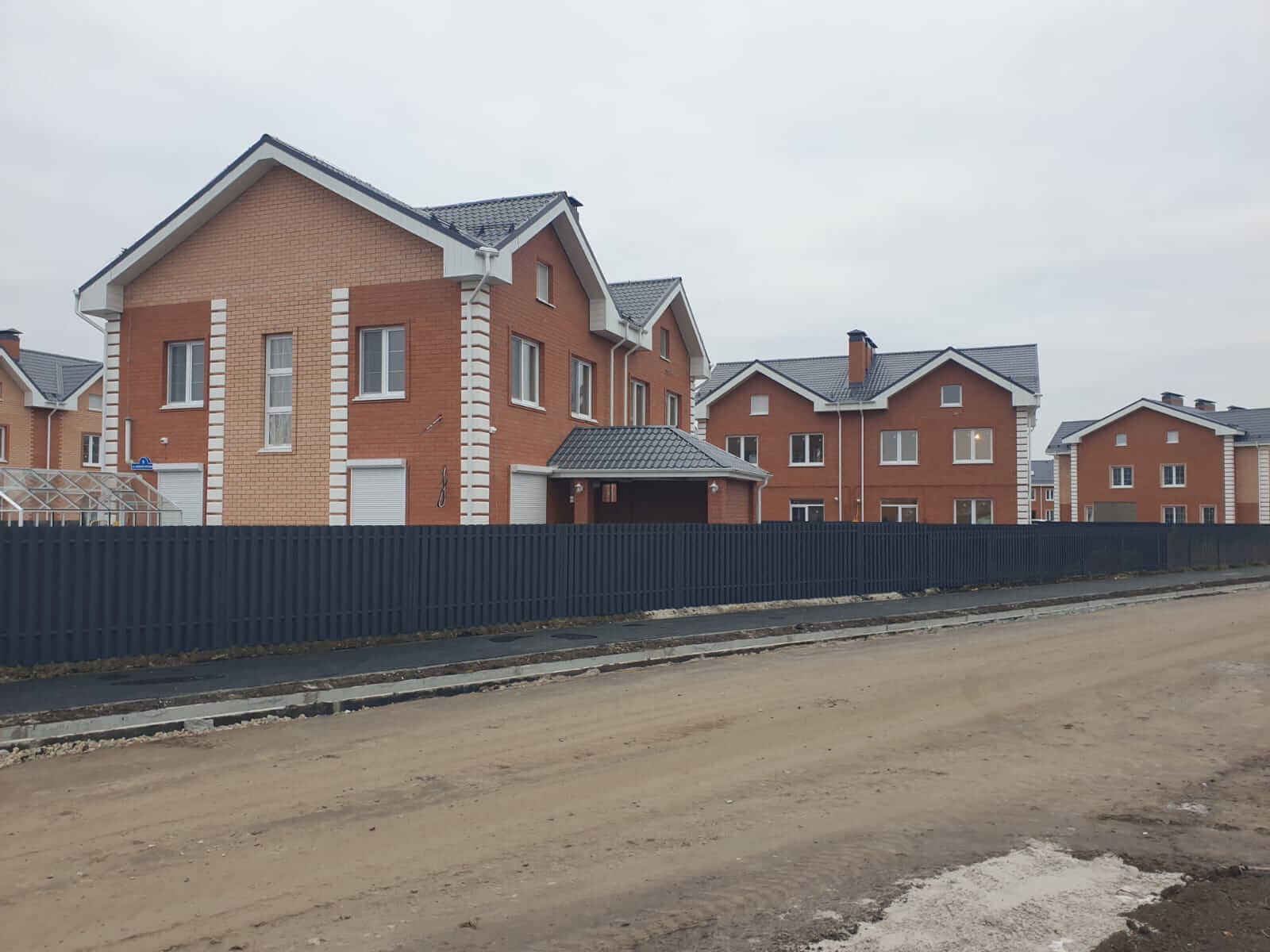 Забор из штакетника 230м Серый Графит фото6 в Брянске