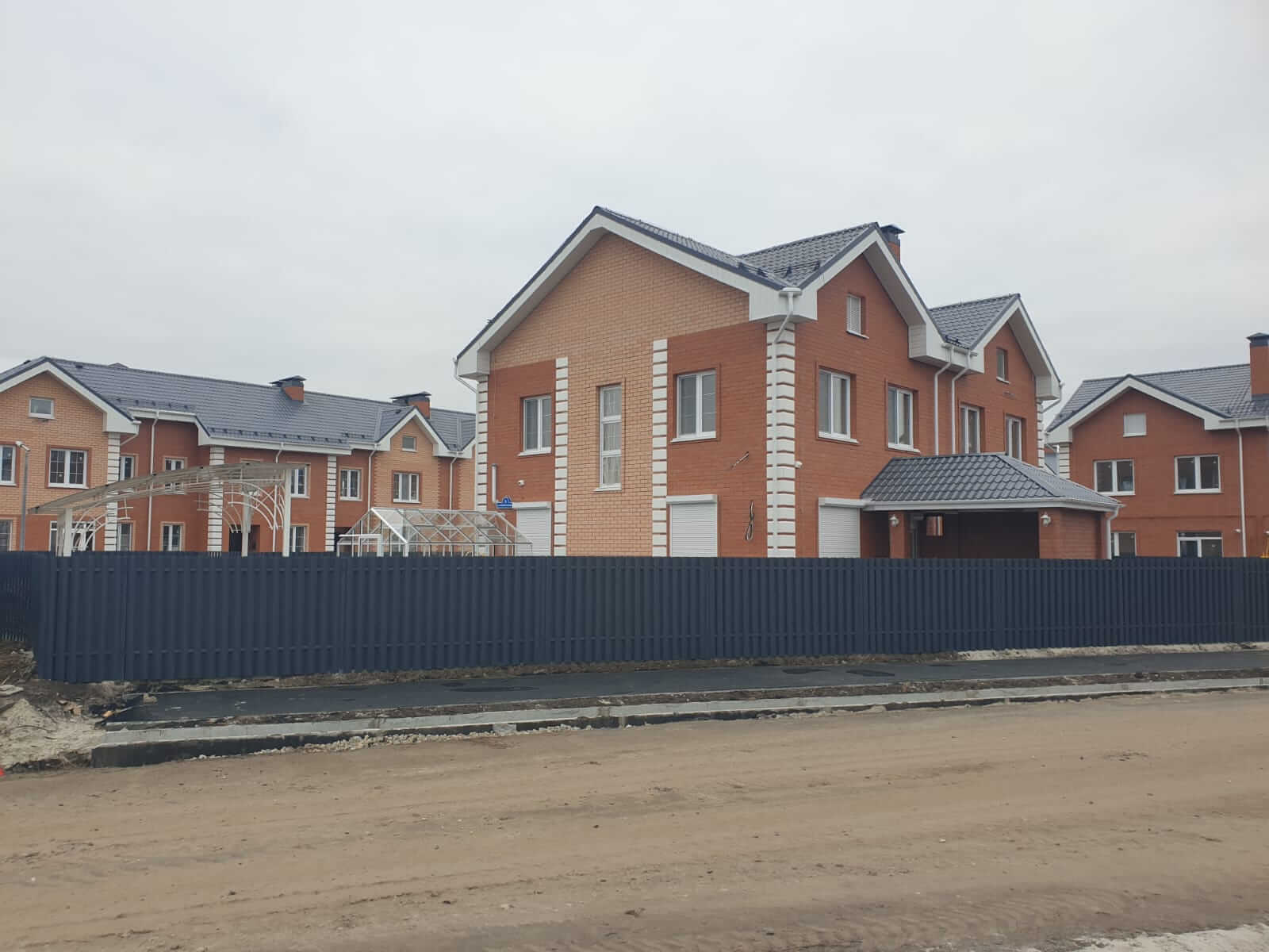 Забор из штакетника 230м Серый Графит фото3 в Брянске
