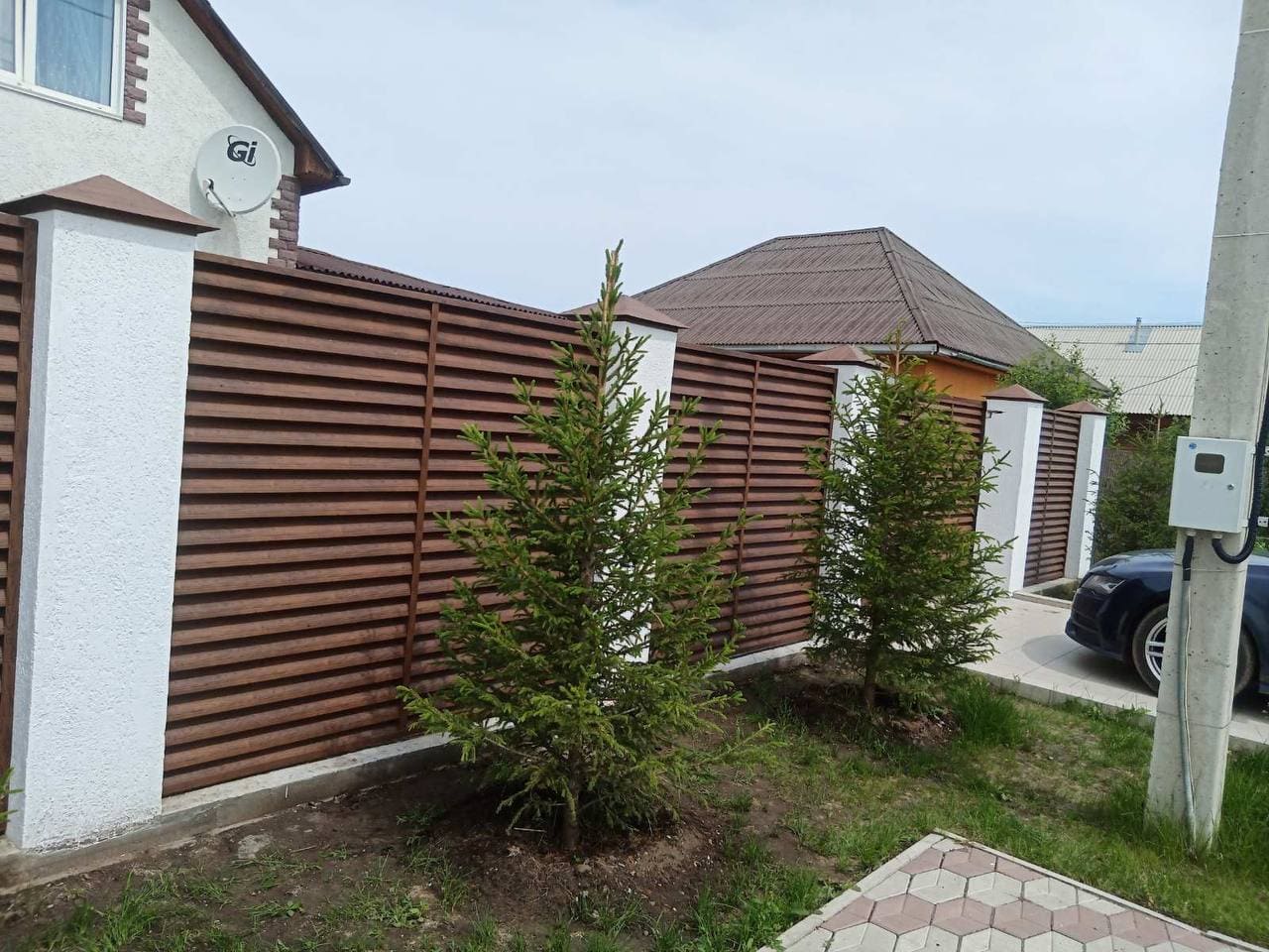 забор-жалюзи printech каштан двусторонний фото8 в Брянске