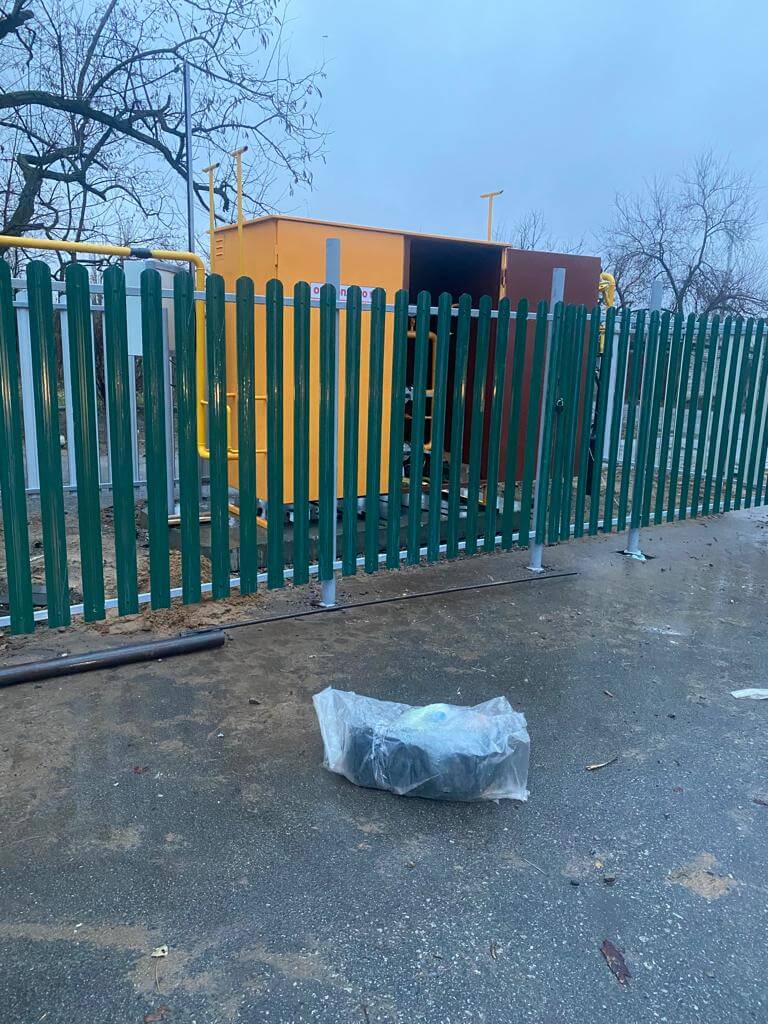 Забор из штакетника ЭКО-М 12м RAL6005 Зеленый Мох в Брянске