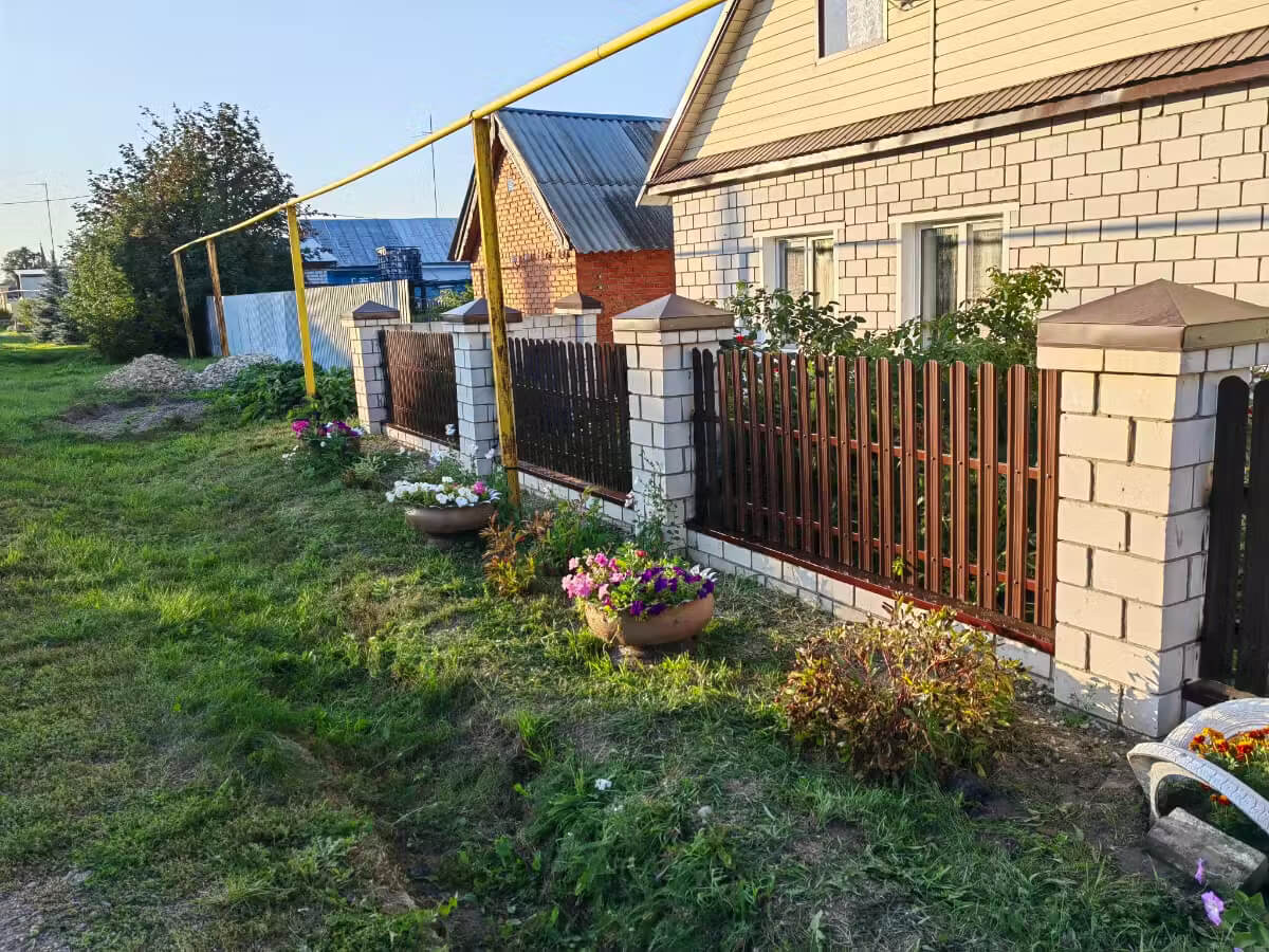 Забор из евроштакетника 10м RAL8017/8017 Шоколад двусторонний фото 2 в Брянске