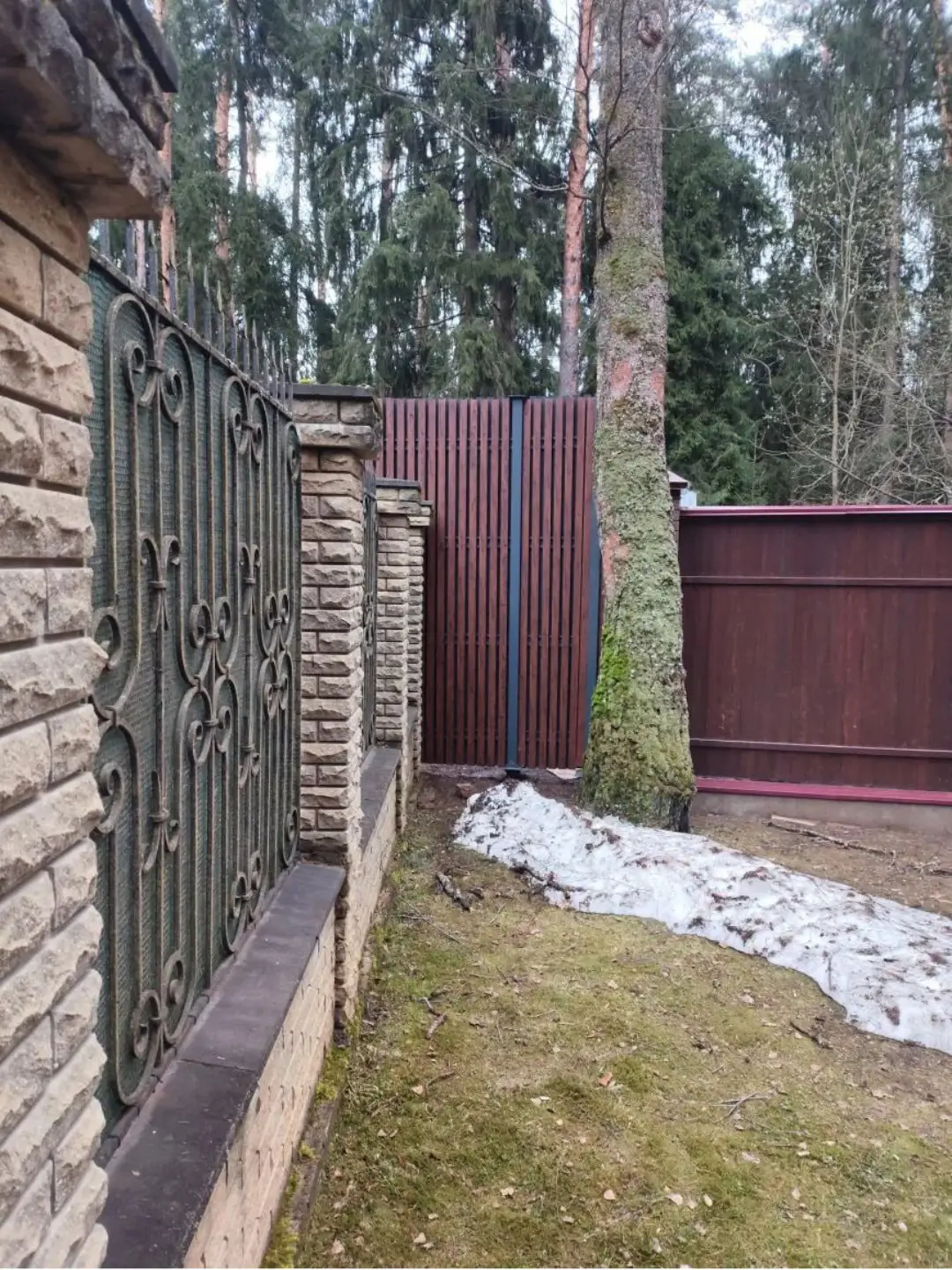 Забор из декоративных реек 7м Темный Дуб 3D Принтек фото 1 в Брянске